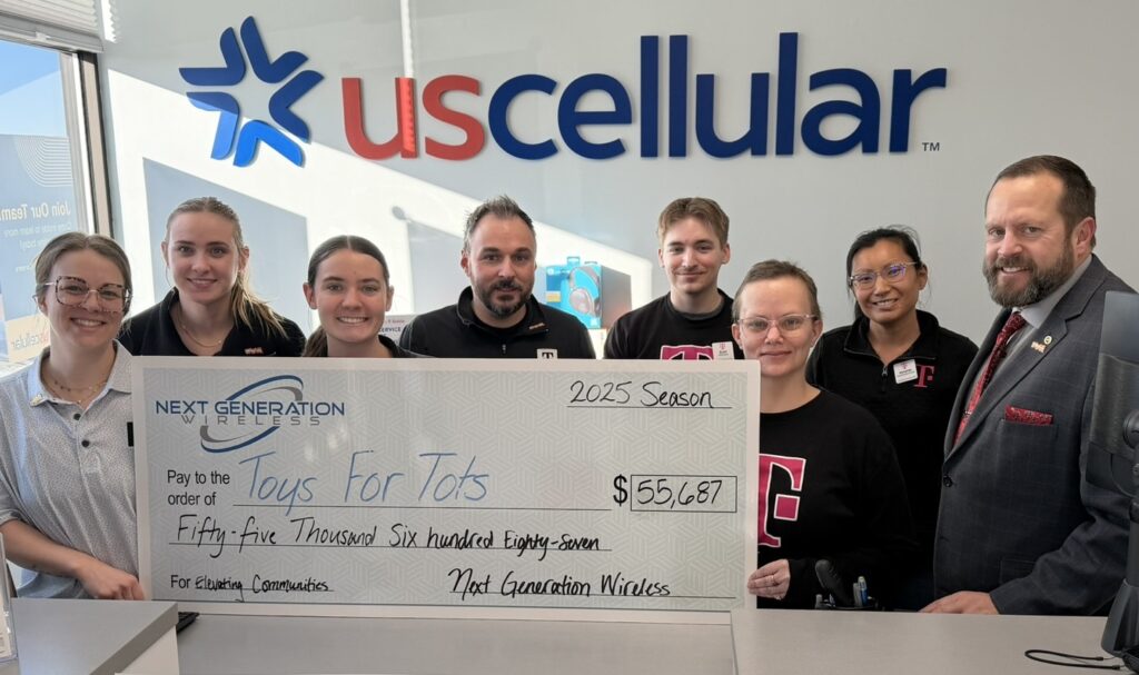 2025 Toys for Tots Giant Check Photo 2025 Toys for Tots Giant Check Photo